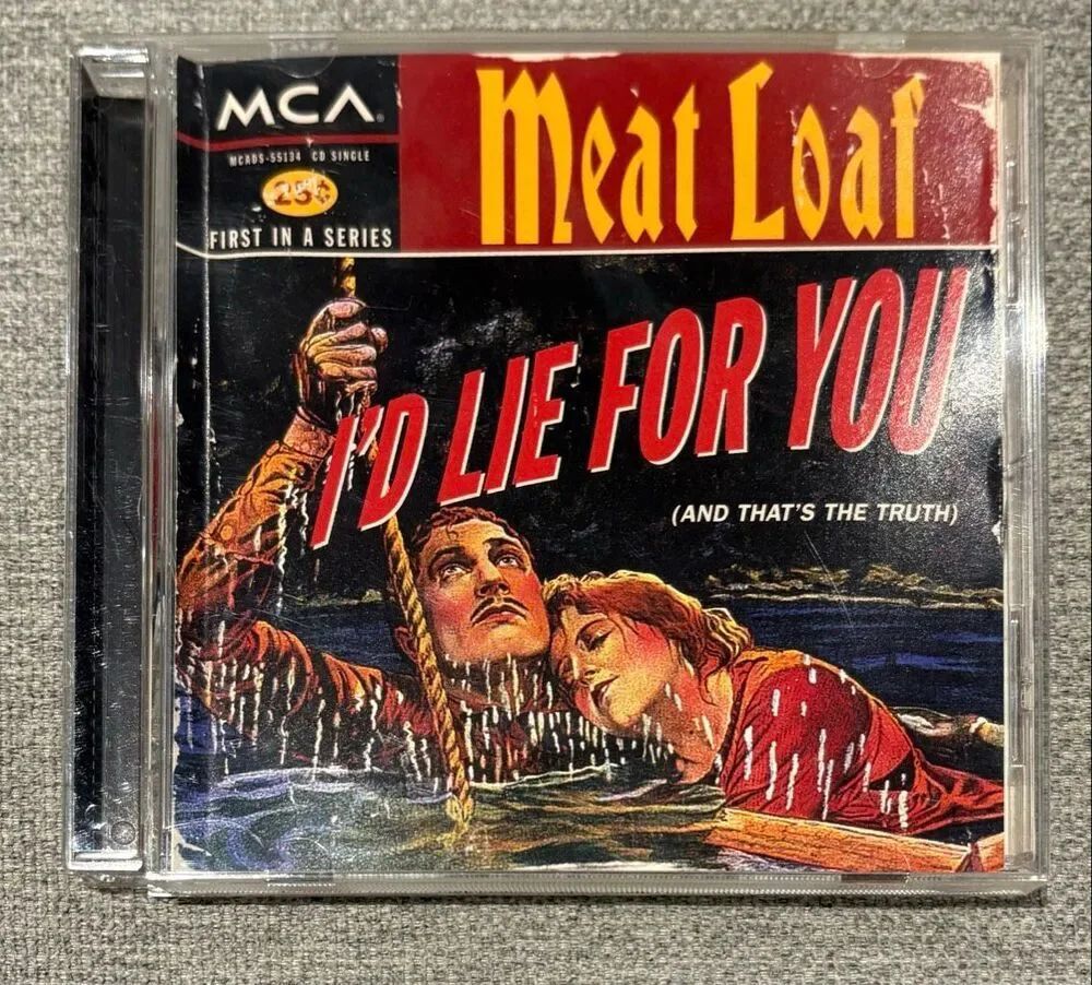 Meat Loaf "I'd Lie for You (And That's the Truth)" CD single released by MCA Rec
